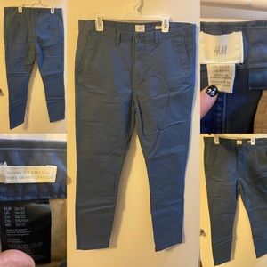 Men’s Skinny Fit Stretch Cotton Chinos